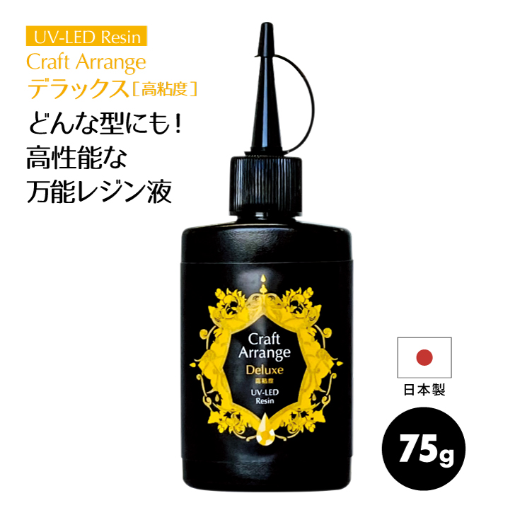 ケミテック クラフトアレンジ UV-LEDレジン クリア UVレジン液 レジン