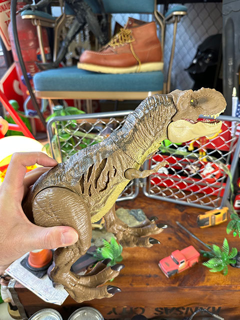 マテル 映画 ジュラシックワールド ダメージTレックス アクション