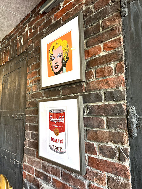 アンディ・ウォーホル アートフレーム （Campbell's Soup） 木製額付き