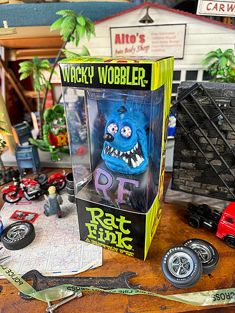 RAT FINK（ラットフィンク） ファンコ ボビングヘッド （ブルー