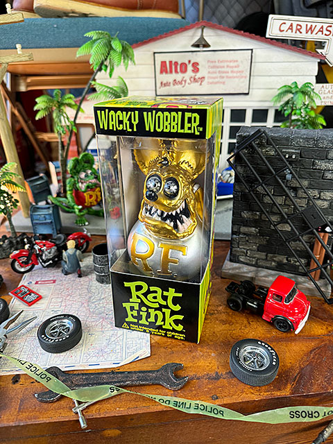 RAT FINK（ラットフィンク） ファンコ ボビングヘッド （ゴールド