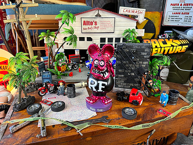 RAT FINK（ラットフィンク） ファンコ ボビングヘッド （メタリック