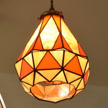 ペンダントライト ステンドグラス ガラス led対応 おしゃれ カフェ