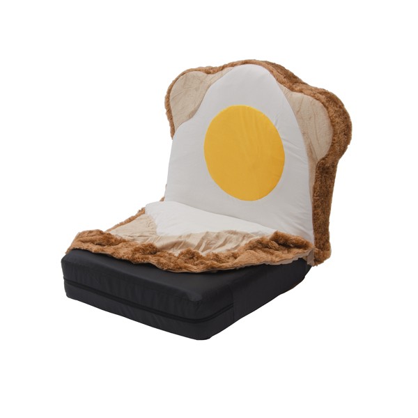 セルタン 座椅子 かわいい 食パン 座椅子 洗える カバーリング