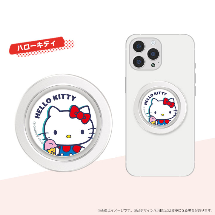 CHIP-POP サンリオキャラクターズ スマホグリップ スマホスタンド 薄型