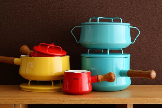 DANSK（ダンスク） ホーロー鍋 コべンスタイル2 両手鍋18cm ティール