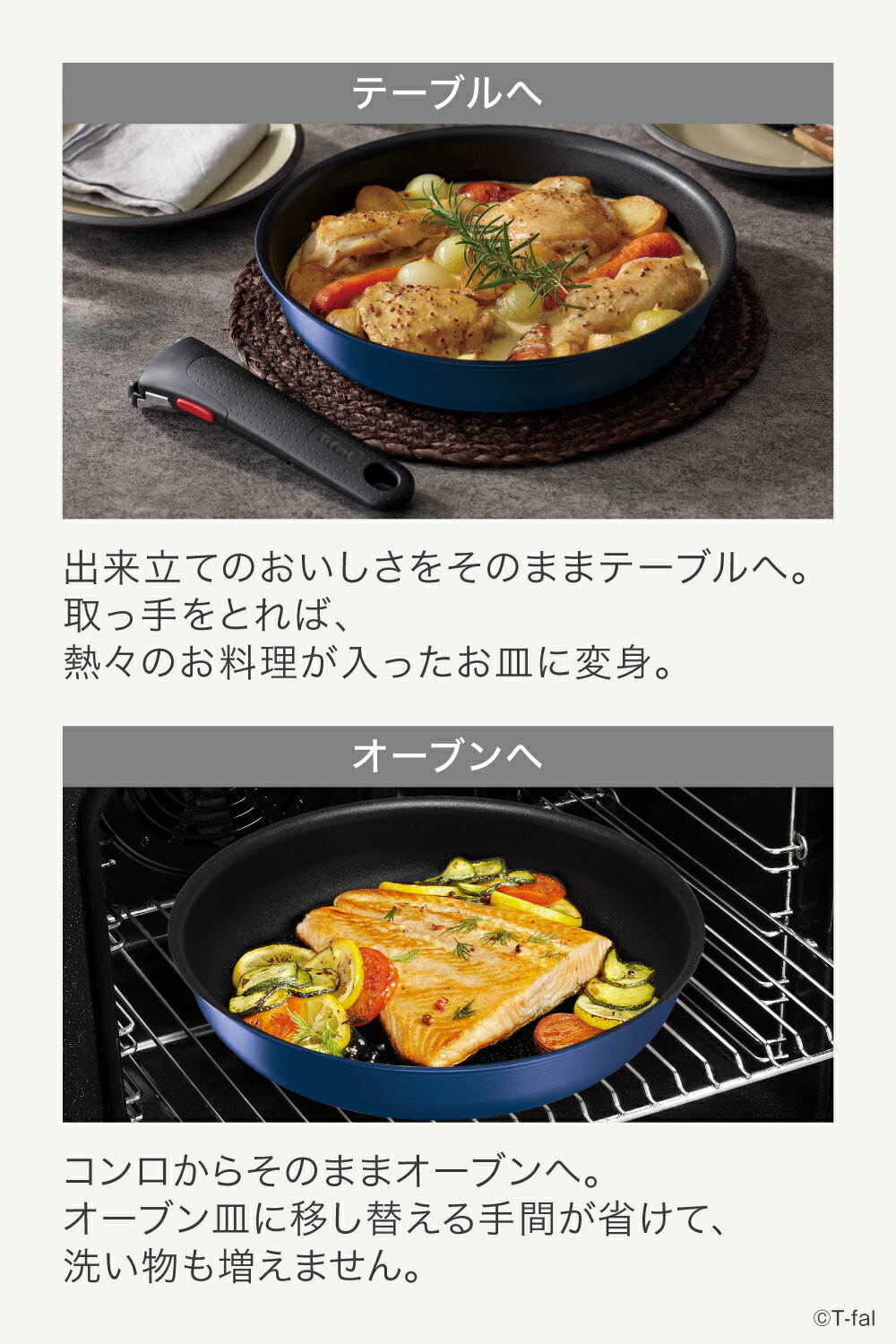 T-fal（ティファール） フライパン セット6 IHブルーマーキーズ