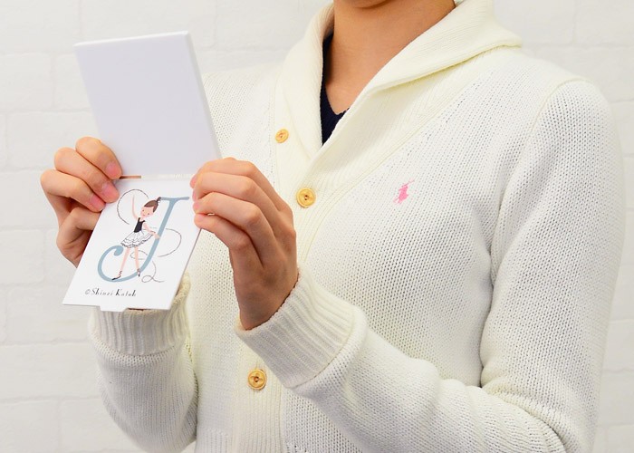 バレエ 鏡 ミラー Shinzi Katohシンジカトウ イニシャル・スクエア