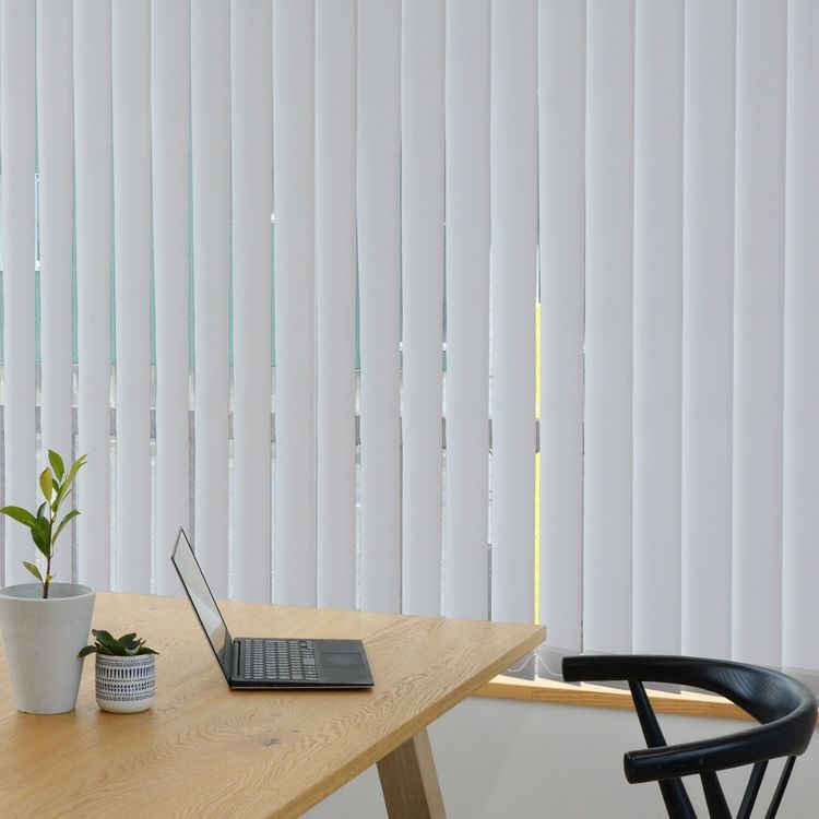 バーチカルブラインド カーテンレール取付け可 縦型ブラインド