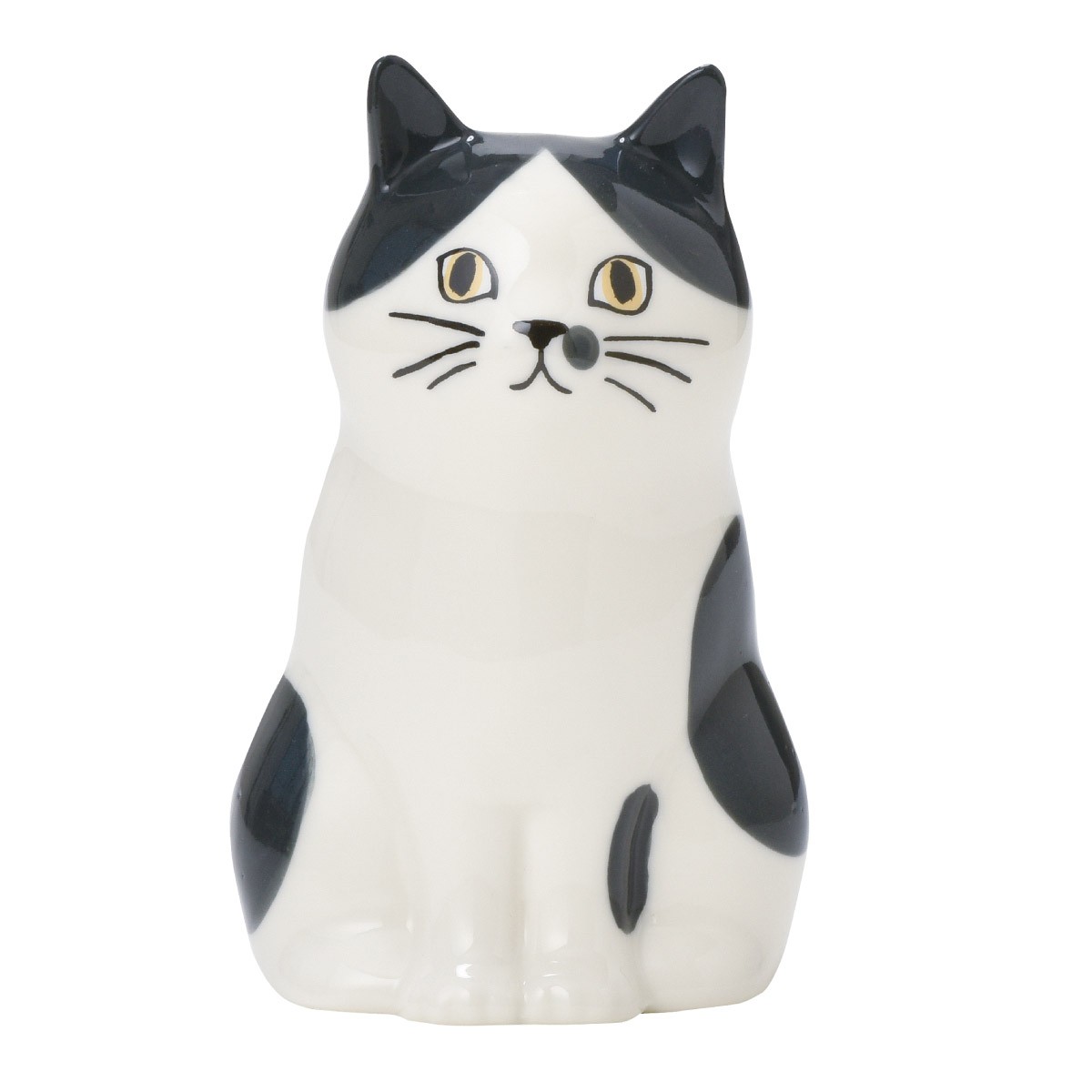 セトクラフト 花瓶 一輪挿し 陶器 フラワーベース ペンスタンド 猫