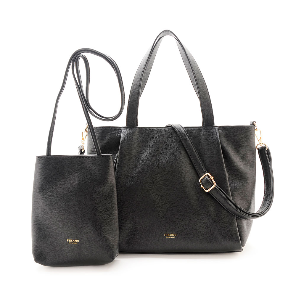FIRANO（フィラノ） タックポケットトートバッグ＆ショルダーポーチ