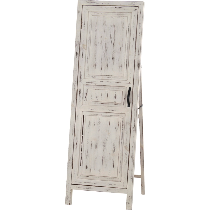 東谷 スタンドミラー 扉付き 全身 姿見 木製 アンティーク おしゃれ
