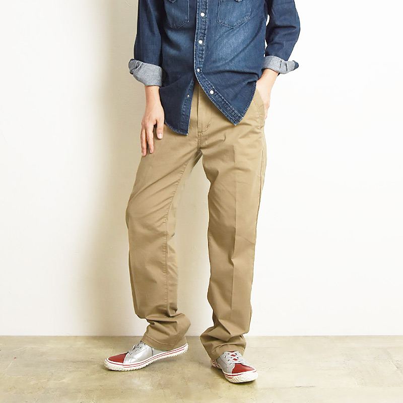 EDWIN（エドウィン） XV レギュラーストレート チノパンツ ストレッチ