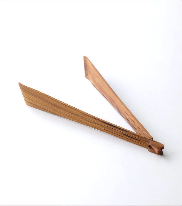 トング 木製 木製トング おしゃれ かわいい サラダ 取り分け