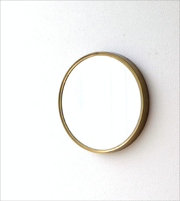 鏡 壁掛けミラー おしゃれ ウォールミラー シンプル ヴィンテージ風