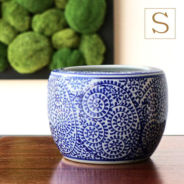 植木鉢 おしゃれ 陶器 火鉢 陶器鉢 メダカ鉢 金魚鉢 和風 観葉植物 鉢