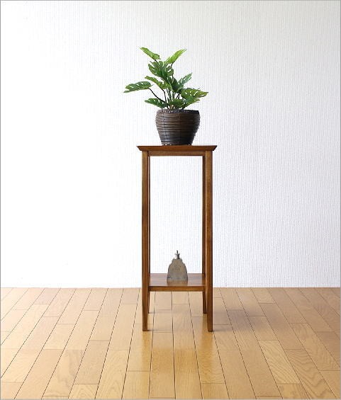 花台 木製 室内 おしゃれ フラワースタンド 玄関 リビング 花瓶台 鉢台