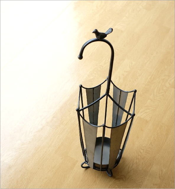 傘立て 傘たて 傘立 おしゃれ アイアン スチール レトロ アンティーク