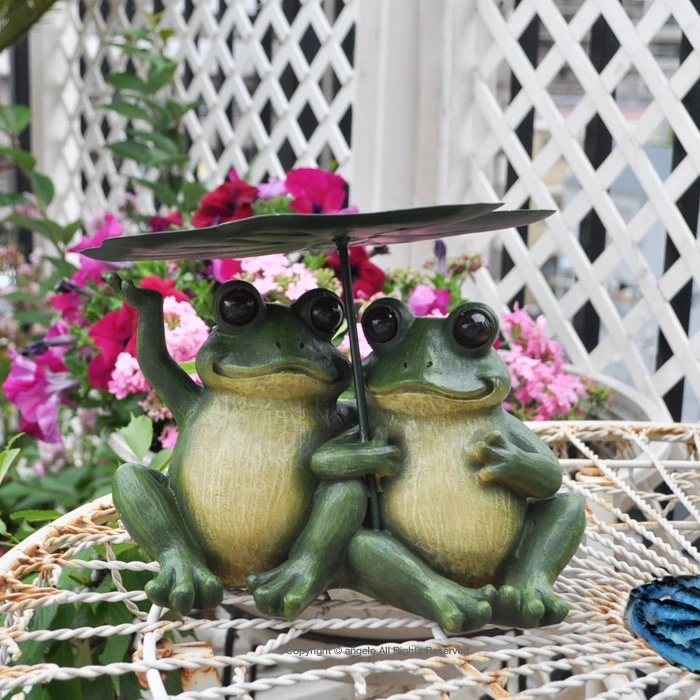 送料無料】【ガーデニング雑貨】カエル 玄関 庭【Wはすかえる