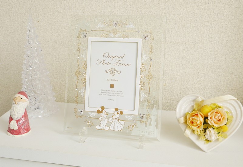 Disney（ディズニー） 結婚祝い フォトフレーム 写真立て オリジナル