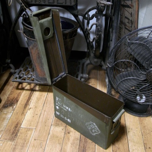 U.S. アンモボックス 収納 小物入れ 米軍 弾薬箱 : アメリカン雑貨の