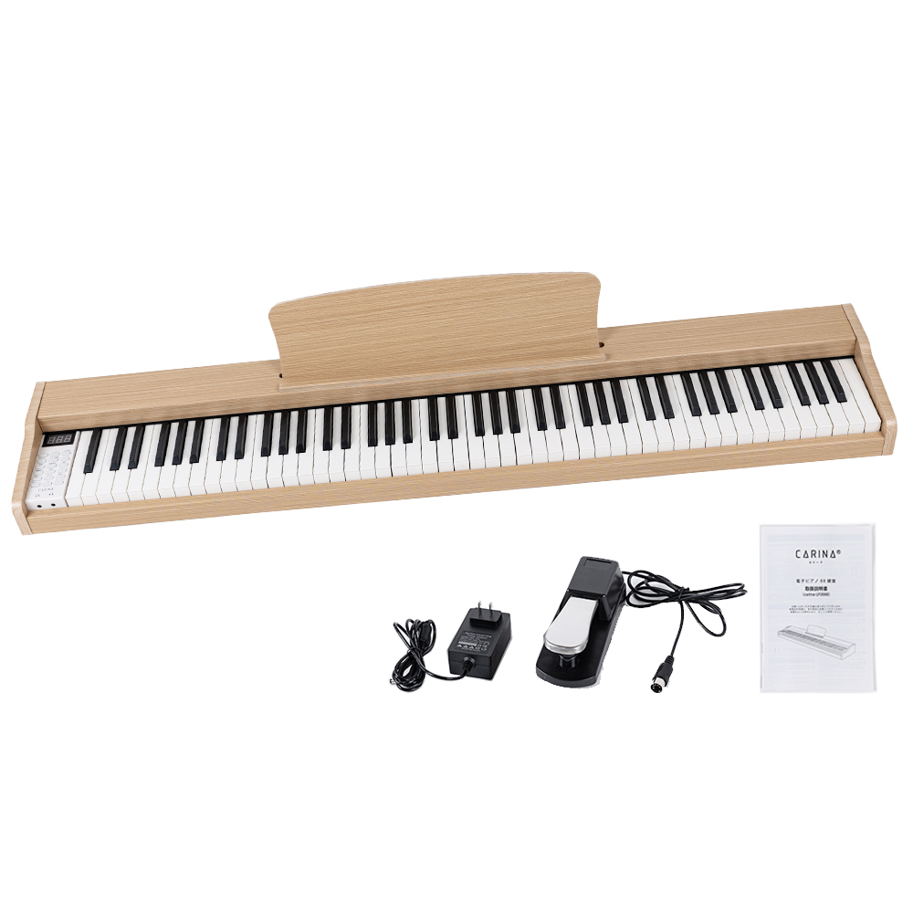 6カラー】電子ピアノ 88鍵盤 木製 給電タイプ dream音源 MIDI対応