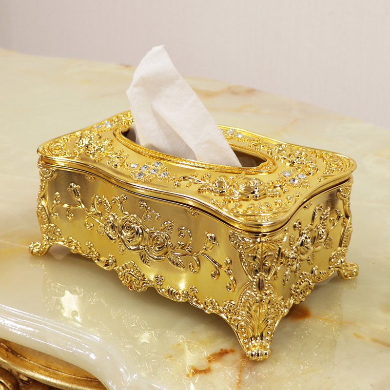 ゴージャス ティッシュケース ヨーロピアン アンティーク ロココ 宮廷