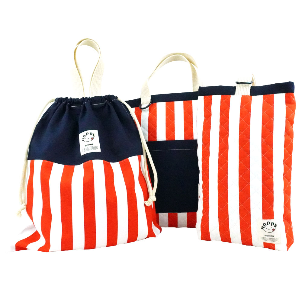 入園入学3点セット オールハンドメイド 安心の日本製 HOPPE ホッペ
