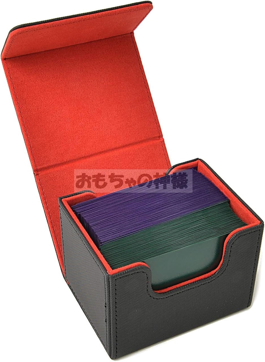 トレカ デッキケース カードケース レザー ホルダー ストレージ S