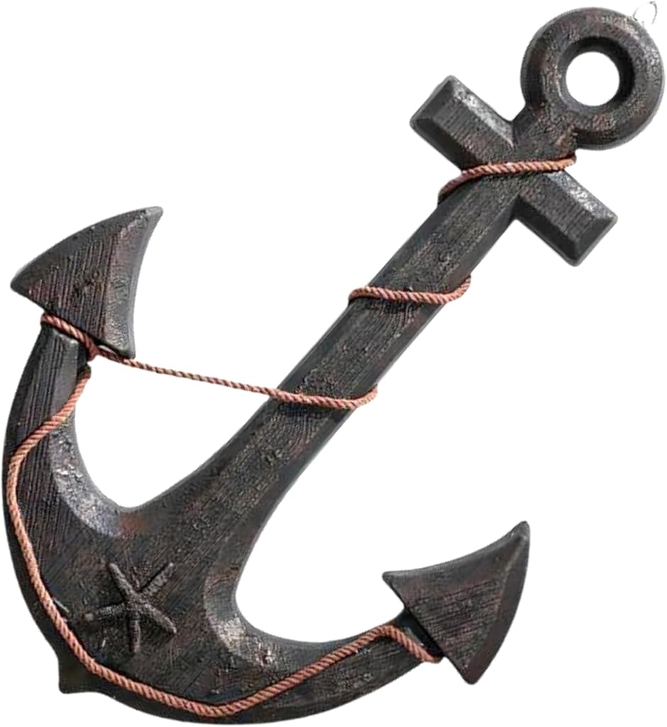 船 舵 インテリア 舵輪 錨 置物 海 海賊 オブジェ アンティーク