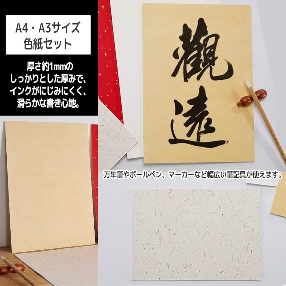 色紙 10枚入 寄せ書き 用紙 サイン色紙(ホワイト, A4) : スピード発送