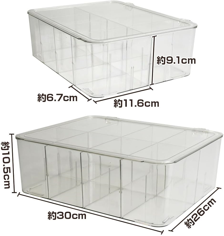 大容量トレーディングカード収納ケース 蓋付き 防汚対策 クリア 縦置き