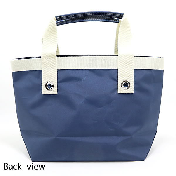 JIB ファスナー無しトートバッグ Sサイズ TS ネイビー×アイボリー