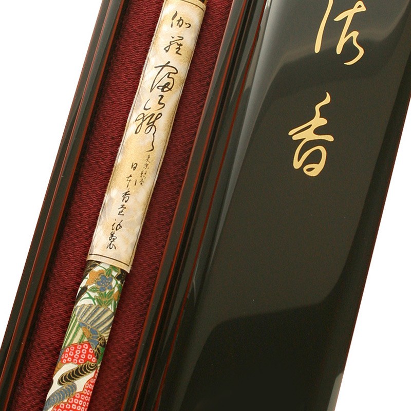 最高級線香 伽羅 富嶽（きゃらふがく） 【日本香堂】 長寸大把1入 24g