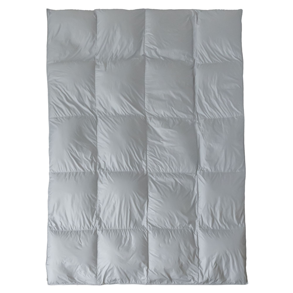 羽毛布団 掛け布団 シングル ロング ホワイトダックダウン 93％ 440dp