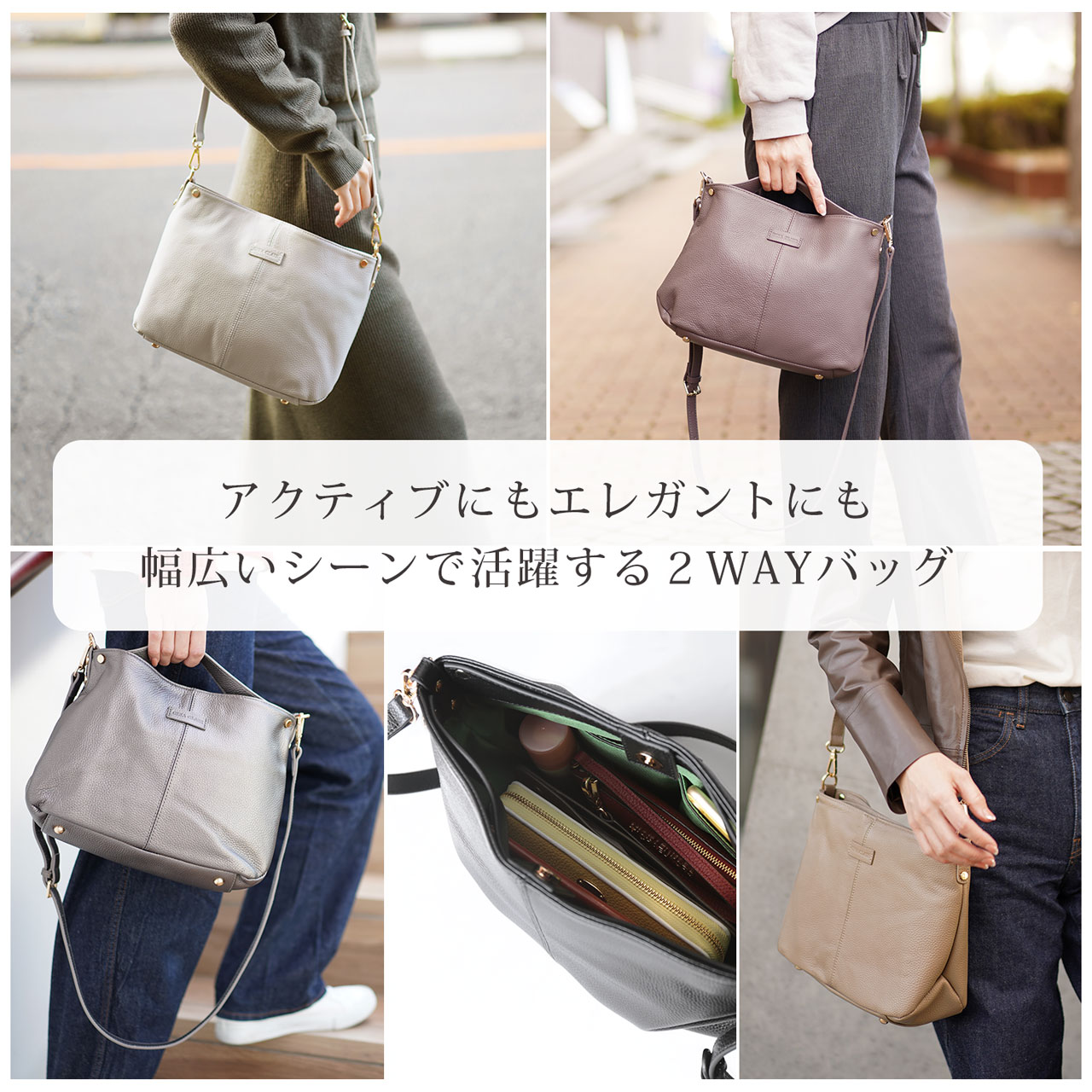 sankyo shokai（三京商会） 本革 バッグ フォーマル レディース GINA