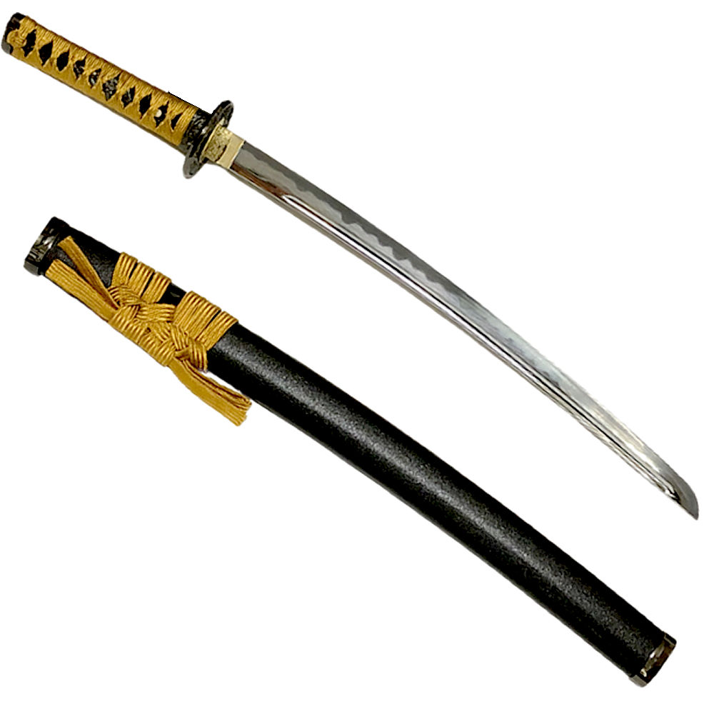 新撰組 近藤勇 小刀 龍鍔 金黒 模造刀 美術刀剣 : 日本のおみやげ専門