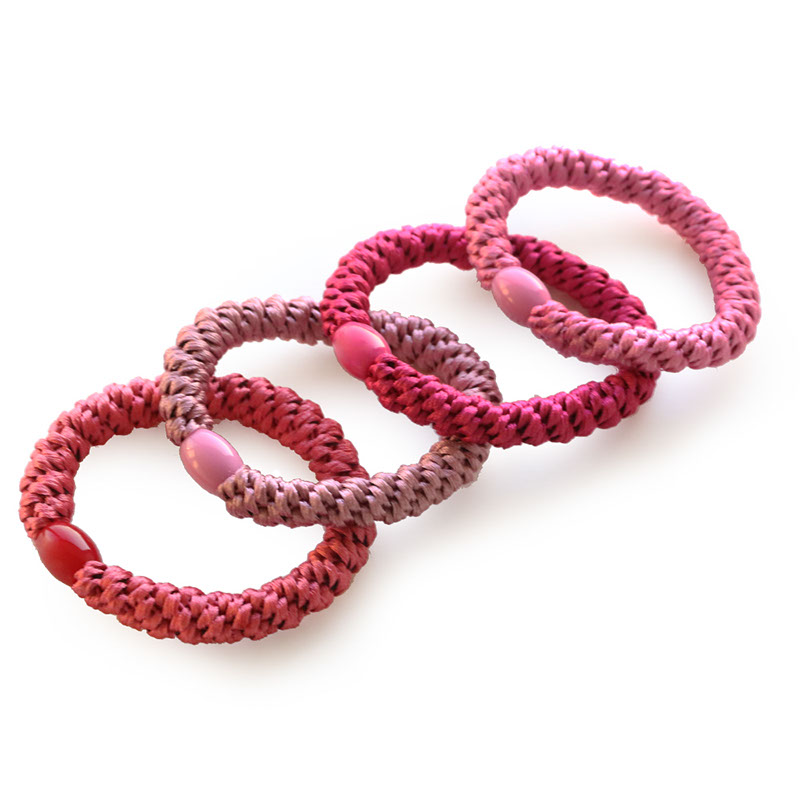 Jewel VOX ヘアゴム おしゃれ 4色セット 髪ゴム 子供 キッズ ブランド