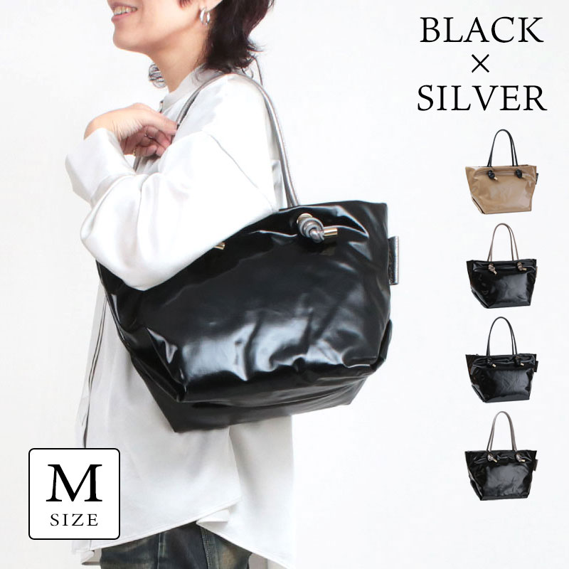 VIOLAd'ORO（ヴィオラドーロ） トートバッグ ビアンカ PVCトート