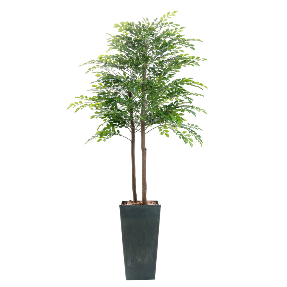 神戸花物語 フェイクグリーン トネリコ 人工観葉植物 大型 光触媒 天然