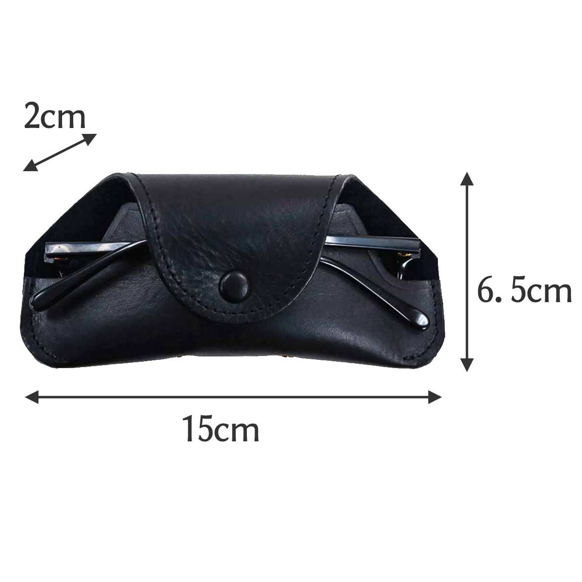 レザーグッズモリヤ ワークアレイ ミニメガネケース‐革製 眼鏡ケース