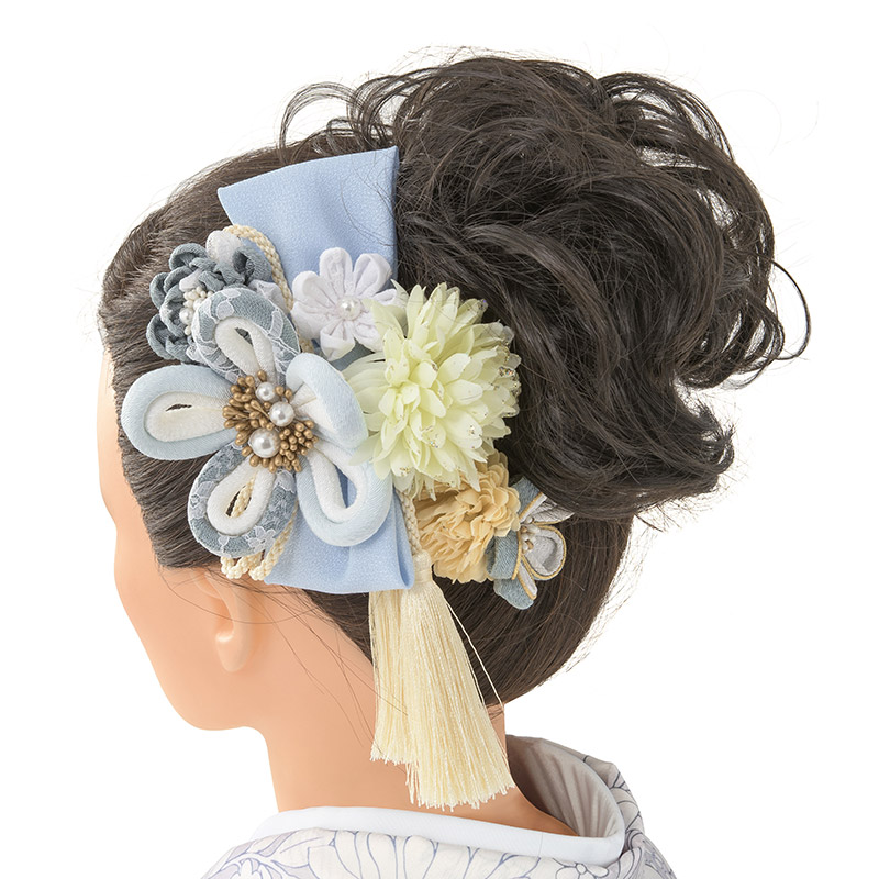 七五三 髪飾り リボン 3歳 5歳 7歳 三歳 五歳 七歳 つまみ細工