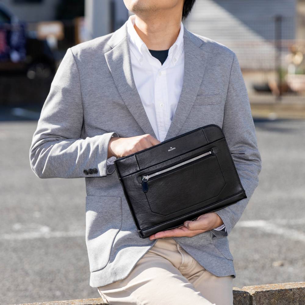 クラッチバッグ セカンドバッグ メンズ 青木鞄 la GALLERIA ラ