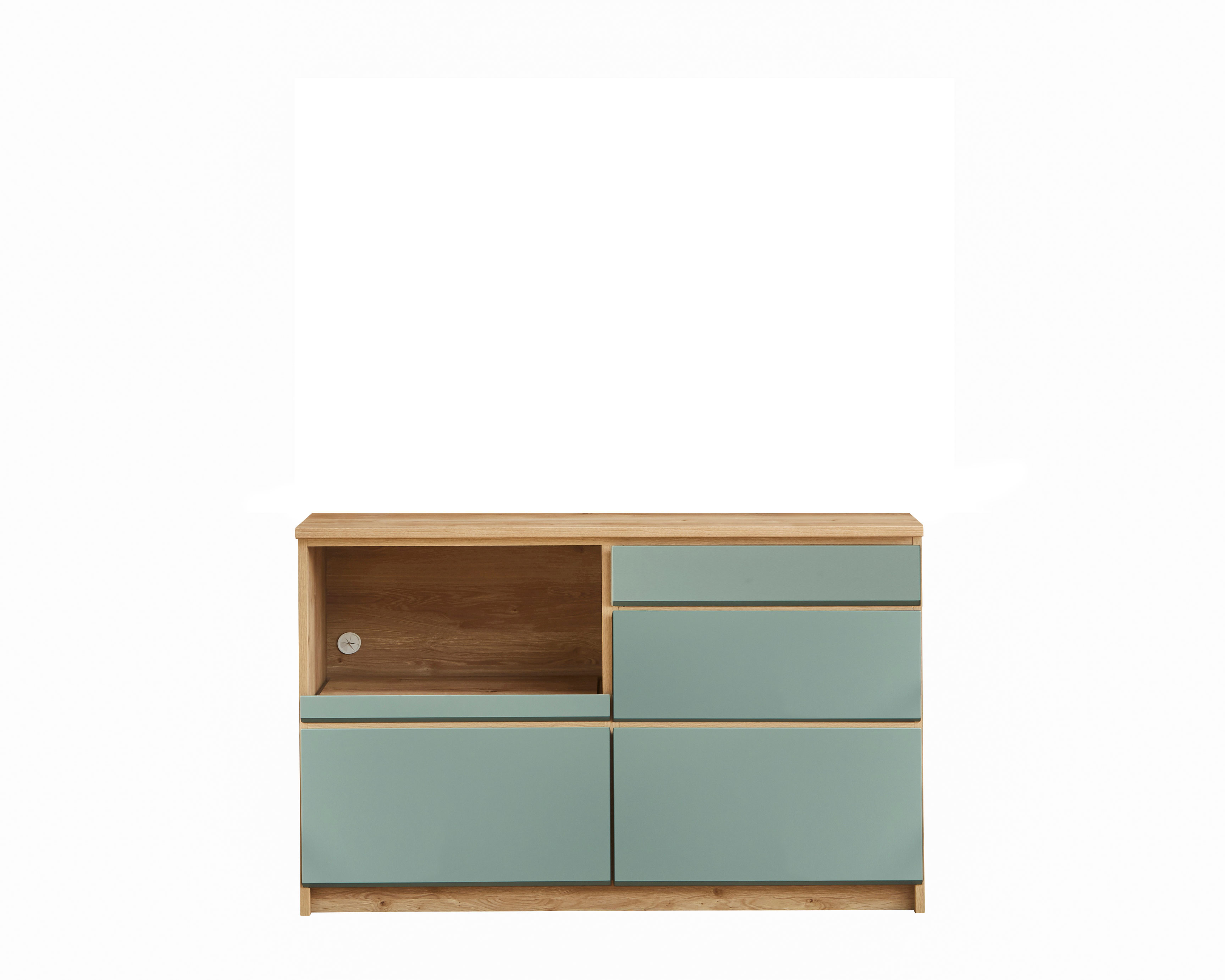 KAGUCOCO 食器棚 ロータイプ 完成品 おしゃれ キッチンカウンター