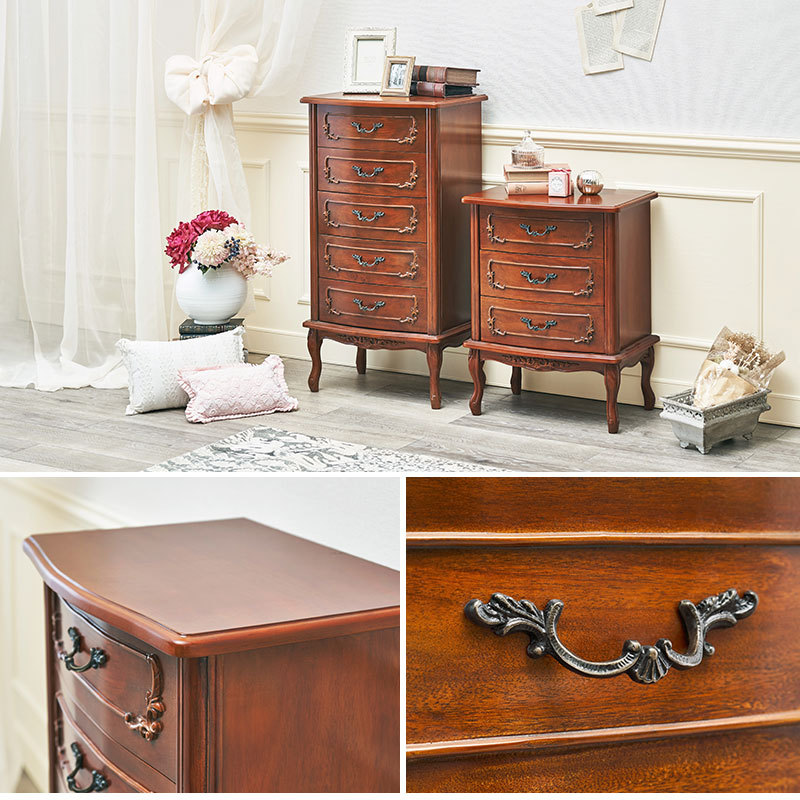 HAGiHARA（萩原） チェスト タンス おしゃれ クラシック エレガント