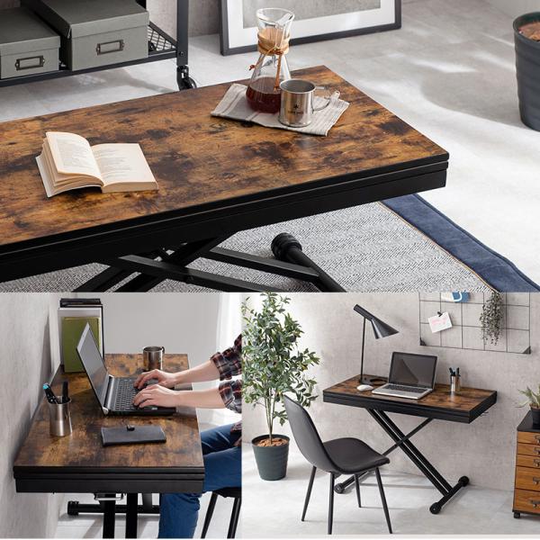 HAGiHARA（萩原） 昇降式テーブル 昇降テーブル ガス圧 高さ調節