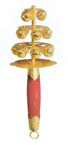 神楽鈴 かぐらすず 巫女鈴 七五三鈴 三番叟鈴 三番鈴 小道具 納期45日