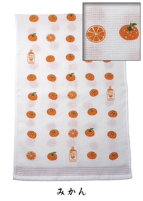 kontex（コンテックス） 手ぬぐいタオル 布ごよみ 食べ物・飲み物編