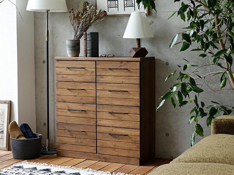 チェスト Kais（カイズ） 80cmタイプ おしゃれ 木製 4段 タンス 収納