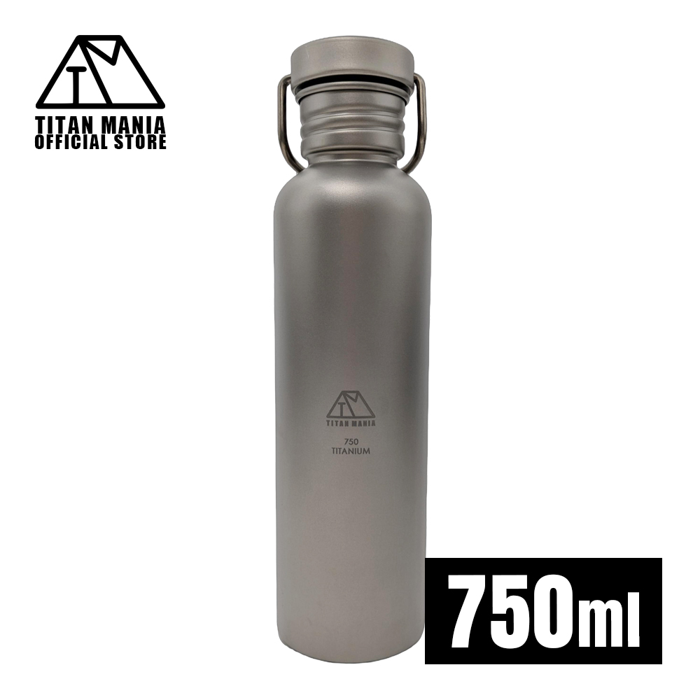 TITAN MANIA（チタンマニア） 水筒 ボトルマグ チタン製 L 750ml 軽量
